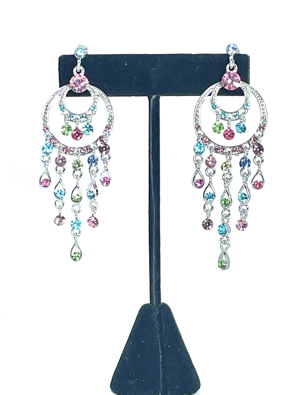 New Sparkling Chandelier Earrings
